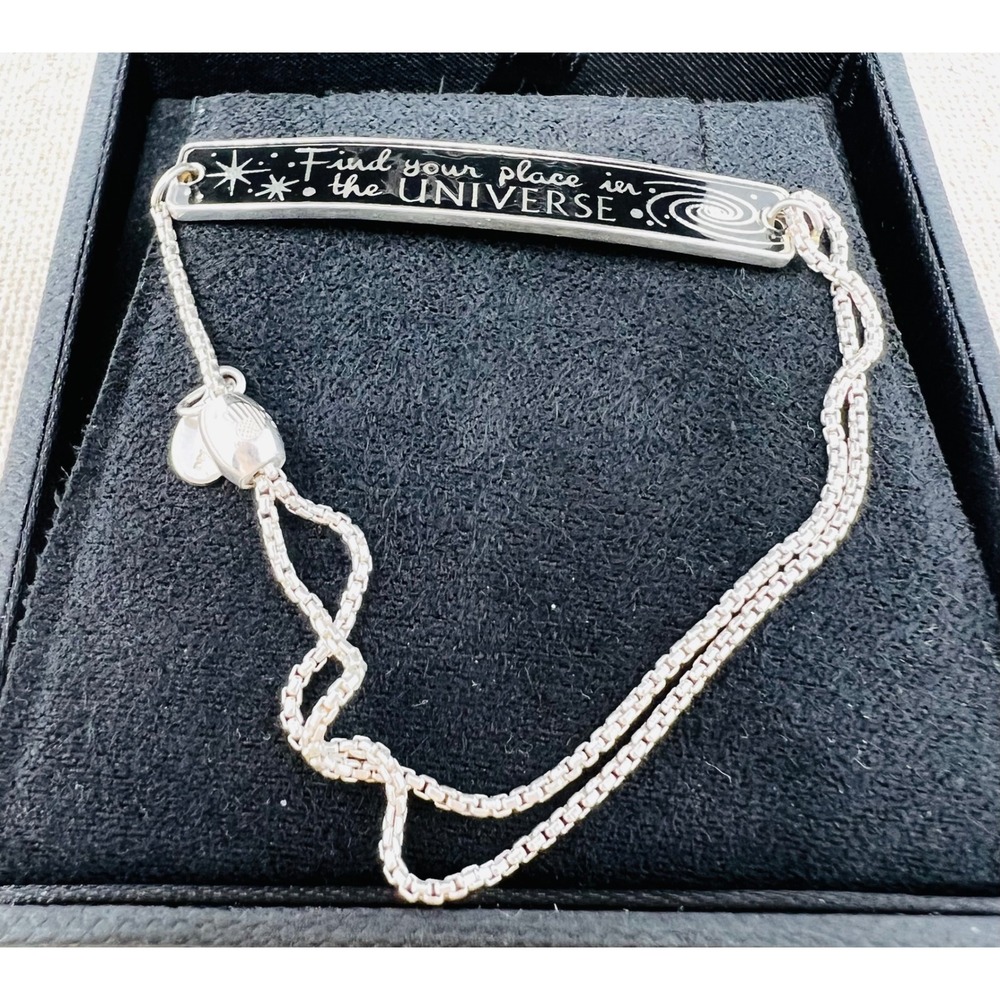 Alex and Ani Disney Sterling Silver Find Your Place in the Universe Bracelet